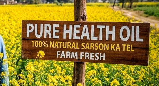 100% organic Mustard oil