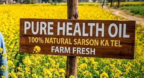 100% organic Mustard oil