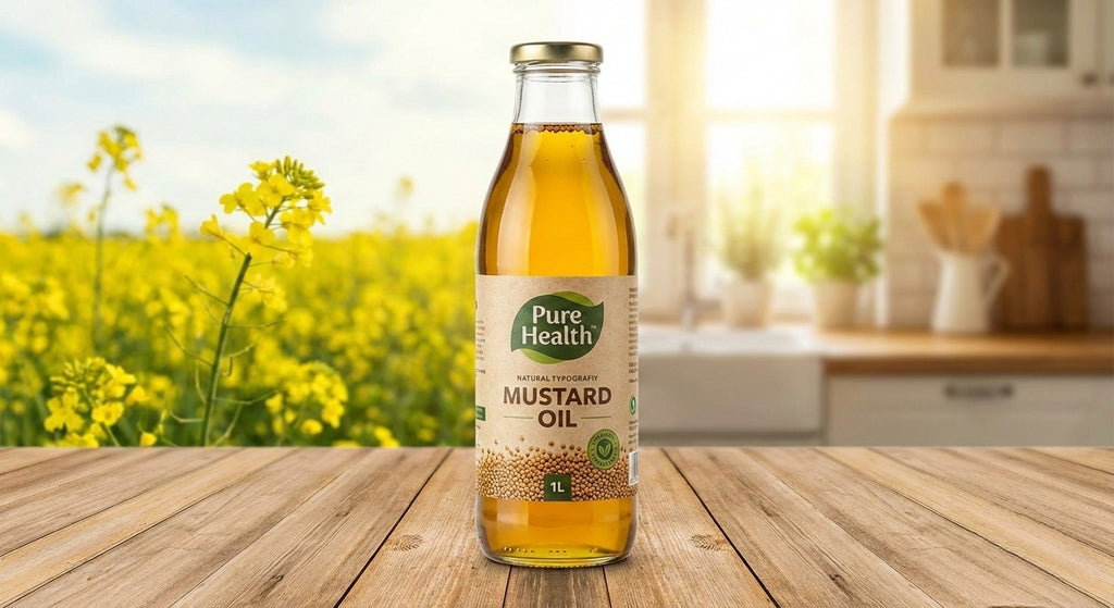 100% organic Mustard oil